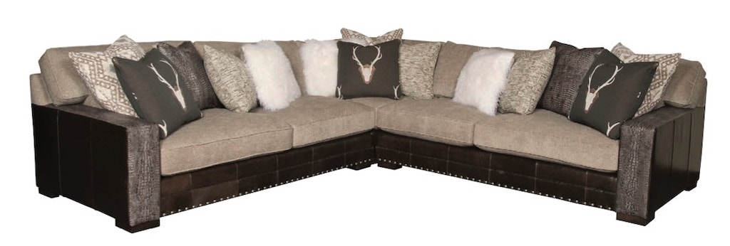 King Hickory Living Room Casbah Sectional 110086616413 High
